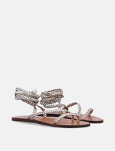 Manebì Canyon woven leather sandals - | Spazio Pritelli