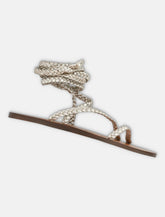 Manebì Canyon woven leather sandals - | Spazio Pritelli