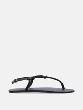 Manebì Canyon black leather sandals - | Spazio Pritelli
