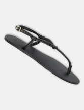 Manebì Canyon black leather sandals - | Spazio Pritelli