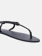 Manebì Canyon black leather sandals - | Spazio Pritelli