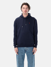 Ami Paris Ami de Cœur cotton hoodie - | Spazio Pritelli