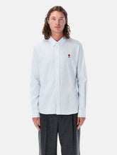 Ami Paris striped Ami De Coeur shirt - | Spazio Pritelli