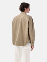 Ami Paris cotton twill overshirt - | Spazio Pritelli