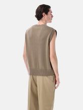 Ami Paris Ami De Coeur knit vest - | Spazio Pritelli