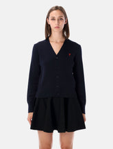 Ami Paris wool cardigan - | Spazio Pritelli