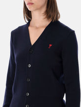 Ami Paris wool cardigan - | Spazio Pritelli