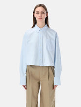 Camicia Oxford crop di Ami Paris - | Spazio Pritelli