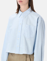 Camicia Oxford crop di Ami Paris - | Spazio Pritelli
