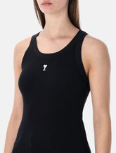 Ami Paris Ami de Cœur rib tank top - | Spazio Pritelli