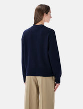 Ami Paris cardigan Ami de Cœur in maglia - | Spazio Pritelli