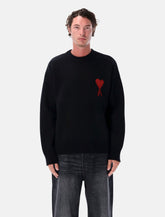 Ami Paris wool Ami De Coeur sweater - | Spazio Pritelli