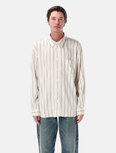 Sunflower New Base fluid stripe shirt - | Spazio Pritelli