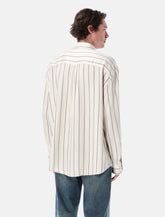 Sunflower New Base fluid stripe shirt - | Spazio Pritelli