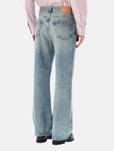 Sunflower Relaxed Boot paint worn jeans - | Spazio Pritelli