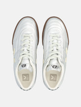 Veja Panenka leather silver and white sneakers - | Spazio Pritelli