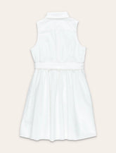 Polo Ralph Lauren girls' belted cotton dress - | Spazio Pritelli