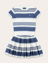 Polo Ralph Lauren cable-knit striped girls set - | Spazio Pritelli