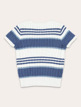 Polo Ralph Lauren cable-knit striped girls set - | Spazio Pritelli