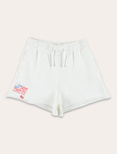 Polo Ralph Lauren raw-hem flag girl's shorts - | Spazio Pritelli