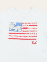 Polo Ralph Lauren boxy cotton Floral Flag t-shirt - | Spazio Pritelli
