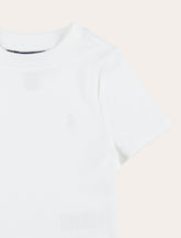 Polo Ralph Lauren girl's ribbed crop T-shirt - | Spazio Pritelli