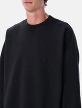 Y-3 Brushed Terry loose-fit crewneck sweatshirt - | Spazio Pritelli