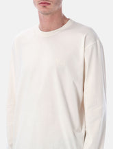 Y-3 long sleeve white jersey t-shirt - | Spazio Pritelli