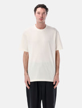 Y-3 white jersey regular t-shirt - | Spazio Pritelli