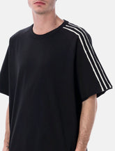 Y-3 raw edge black t-shirt - | Spazio Pritelli