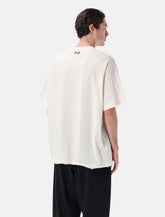 Y-3 raw edge white t-shirt - | Spazio Pritelli