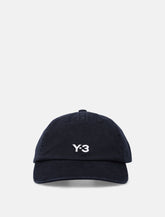 Cappellino Dad Y-3 in cotone nero - | Spazio Pritelli