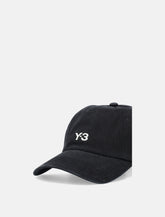 Cappellino Dad Y-3 in cotone nero - | Spazio Pritelli
