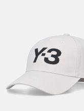 Cappellino Y-3 bianco in cotone - | Spazio Pritelli