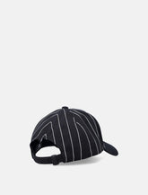 Berretto gessato in twill nero di Y-3 - | Spazio Pritelli