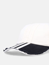 Y-3 Stripes off-white cap - | Spazio Pritelli