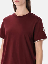 Moncler cotton logo T-shirt - | Spazio Pritelli