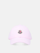 Moncler cotton gabardine baseball cap - | Spazio Pritelli