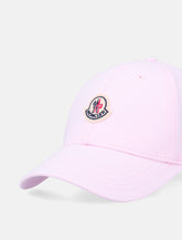 Moncler cotton gabardine baseball cap - | Spazio Pritelli