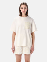 Moncler macramé pocket t-shirt - | Spazio Pritelli