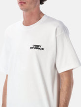 Obey Sky Face cotton tee - | Spazio Pritelli