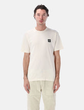 Stone Island cotton jersey t-shirt with Compass patch - | Spazio Pritelli