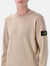 Stone Island organic cotton crewneck sweatshirt - | Spazio Pritelli