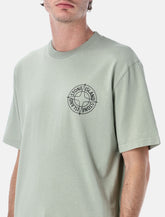 Stone Island Outline Compass cotton t-shirt - | Spazio Pritelli