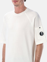 C.P. Company light fleece short sleeve sweatshirt - | Spazio Pritelli