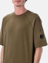 C.P. Company light fleece short sleeve sweatshirt - | Spazio Pritelli