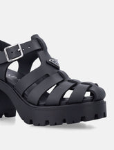Prada Monolith rubber sandals - | Spazio Pritelli