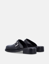 Our Legacy Camion leather mule with buckle - | Spazio Pritelli