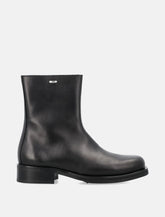 Our Legacy Camion leather boots with zip - | Spazio Pritelli