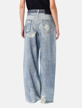 Pantaloni in denim stampato di Our Legacy - | Spazio Pritelli